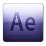 After Effects CS3 Clean Icon 96x96 png